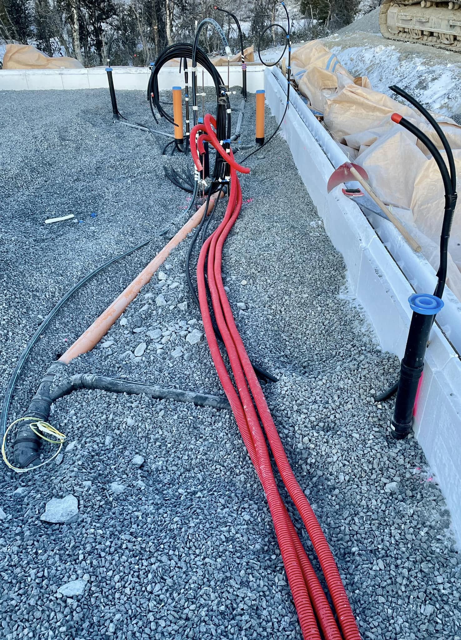 Forberedelse av vann og varme i nybygg